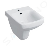 Geberit Selnova Compact - Závěsný bidet, otvor pro baterii, bílá 500.272.01.7