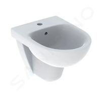 Geberit Selnova Compact - Závěsný bidet, otvor pro baterii, bílá 500.368.01.7