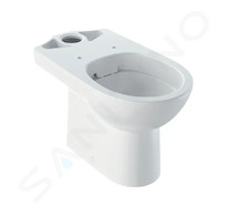 Geberit Selnova - WC kombi mísa, zadní odpad, Rimfree, bílá 500.285.01.7