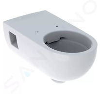 Geberit Selnova - Závěsné WC, bezbariérové, Rimfree, bílá 500.693.01.2