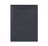Geberit Sestra - Sprchová vanička 160x90 cm, grafit 550.279.00.2