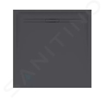 Geberit Sestra - Sprchová vanička 90x90 cm, grafit 550.270.00.2