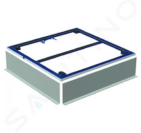 Geberit Setaplano - Instalační rám pro sprchové vaničky, 1000x800 mm, pro 4 nohy 154.462.00.1