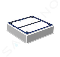 Geberit Setaplano - Instalační rám pro sprchové vaničky do 1000 mm, pro 4 nohy 154.460.00.1