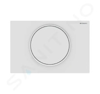 Geberit Sigma10 - Ovládání splachování, matná bílá 115.758.01.5