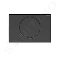 Geberit Sigma10 - Ovládání splachování, matná černá 115.758.16.5