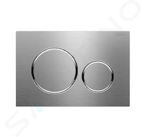 Geberit Sigma20 - Ovládací tlačítko splachování, přišroubovatelné, nerezová ocel 115.889.SN.1