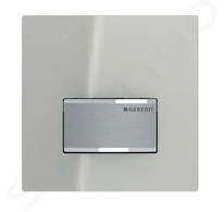Geberit Sigma50 - Ovládací splachování pisoáru, chrom/pískově šedá 116.016.JL.5