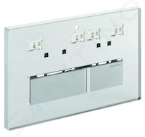 Geberit Sigma50 - Ovládací tlačítko splachování, bez výplně 115.788.00.1