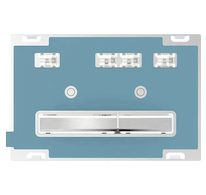 Geberit Sigma50 - Ovládací tlačítko splachování, bez výplně 115.788.00.2