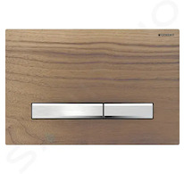 Geberit Sigma50 - Ovládací tlačítko splachování, chrom/ořech americký 115.788.JX.2