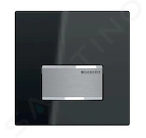 Geberit Sigma50 - Ovládání splachování pisoáru, chrom/lávová 116.016.JK.5