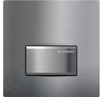 Geberit Sigma50 - Ovládání splachování pisoáru, kartáčovaný chrom 116.016.GH.5