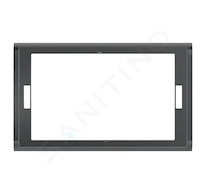 Geberit Sigma70 - Krycí rámeček pro Sigma70, lesklý černý chrom 115.623.QC.1