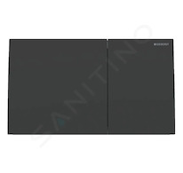 Geberit Sigma70 - Ovládání splachování, easy to clean, matná černá 115.622.14.1