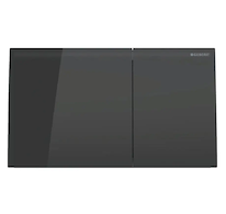 Geberit Sigma70 - Ovládání splachování, sklo/černá 115.622.SJ.1