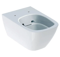 Geberit Smyle Square - Závěsné WC, Rimfree, bílá 500.208.01.1