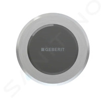 Geberit Splachovací systémy - Elektronické oddálené ovládání splachování typ 10, síťové napájení, kartáčovaná nerez 115.936.SN.6