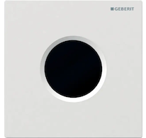 Geberit Splachovací systémy - Elektronické ovládání splachování pisoárů typ 01, bateriové napájení, alpská bílá 116.031.11.5