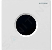 Geberit Splachovací systémy - Elektronické ovládání splachování pisoárů typ 01, bateriové napájení, alpská bílá 116.031.11.5