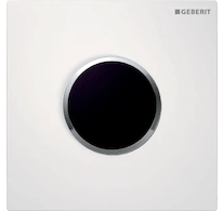 Geberit Splachovací systémy - Elektronické ovládání splachování pisoárů typ 10, síťové napájení, bílá/chrom 116.025.KJ.1