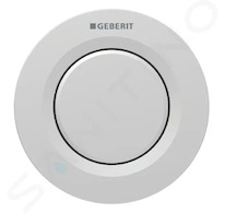 Geberit Splachovací systémy - Oddálené ovládání splachování typ 01, easy to clean, matný chrom 116.040.JQ.1