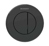 Geberit Splachovací systémy - Oddálené ovládání splachování typ 10, 2-činné, pro nádržku pod omítku 8 cm, easy to clean, matná č