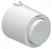 Geberit Splachovací systémy - Oddálené ovládání typ 01, pneumatické, pro 1 množství splachování, alpská bílá 116.046.11.1
