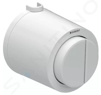 Geberit Splachovací systémy - Oddálené ovládání typ 01, pneumatické, pro 2 množství splachování, alpská bílá 116.048.11.1