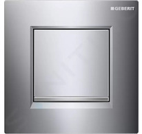 Geberit Splachovací systémy - Ovládání splachování pisoáru, lesklý chrom/matný chrom 116.017.KH.1