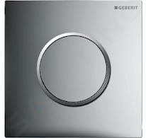 Geberit Splachovací systémy - Pneumatické ovládání splachování pisoáru typ 10, chrom/chrom mat 116.015.KH.1