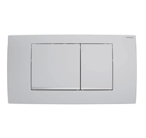 Geberit Twinline30 - Ovládání splachování, easy to clean, matný chrom 115.899.JQ.1