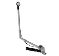 Geberit - Vanová odtoková a přepadová souprava, délka 730 mm, chrom 150.505.00.6