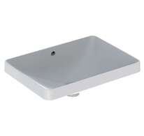 Geberit VariForm - Umyvadlo zápustné 55x40 cm, s přepadem, bílá 500.736.01.2