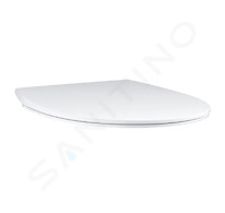 Grohe Bau Ceramic - WC sedátko Slim, SoftClose, alpská bílá 39898000