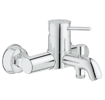 Grohe BauClassic - Vanová baterie, chrom 32865000