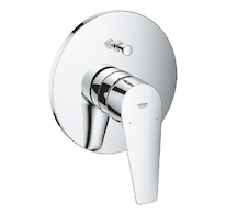 Grohe BauEdge - Baterie pod omítku, pro 2 spotřebiče, chrom 29190001