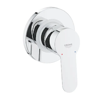 Grohe BauEdge - Sprchová baterie pod omítku, s tělesem, chrom 29040000