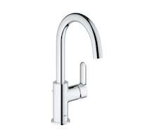 Grohe BauEdge - Umyvadlová baterie, s výpustí, chrom 23093000
