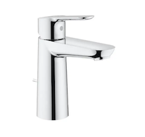 Grohe BauEdge - Umyvadlová baterie s výpustí, chrom 23758000
