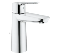 Grohe BauEdge - Umyvadlová baterie s výpustí, chrom 23759000