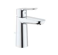 Grohe BauEdge - Umyvadlová baterie, s výpustí, chrom 23822000