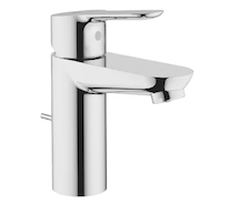 Grohe BauEdge - Umyvadlová baterie, s výpustí, chrom 32819000