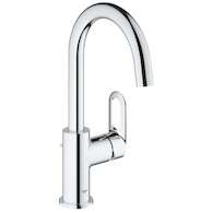 Grohe BauLoop - Umyvadlová baterie s výpustí, chrom 23091000