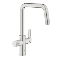 Grohe Blue Pure - Dřezová baterie Eurosmart s filtrační funkcí, supersteel 30583DC0