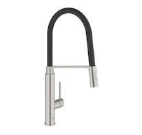Grohe Concetto - Dřezová baterie s flexibilním ramenem s přepínačem, supersteel 31491DC0