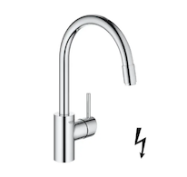 Grohe Concetto - Dřezová baterie s výsuvnou sprškou, chrom 31212003