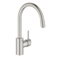Grohe Concetto - Dřezová baterie s výsuvnou sprškou, supersteel 32663DC3