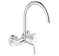 Grohe Concetto - Páková dřezová baterie, chrom 32667001