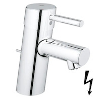 Grohe Concetto - Umyvadlová baterie s výpustí, chrom 23060001